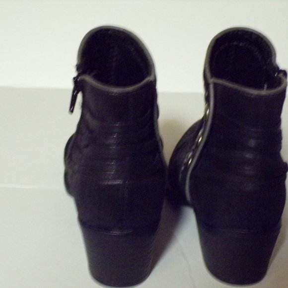 Baretraps Womens Bethany Black Ankle Booties Shoe - Picture 6 of 9